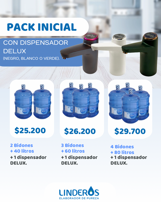 Pack Inicial Delux 4 bidones